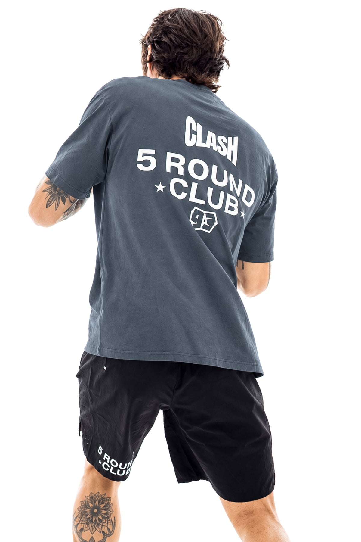 5 Round Club Oversized T-Shirt