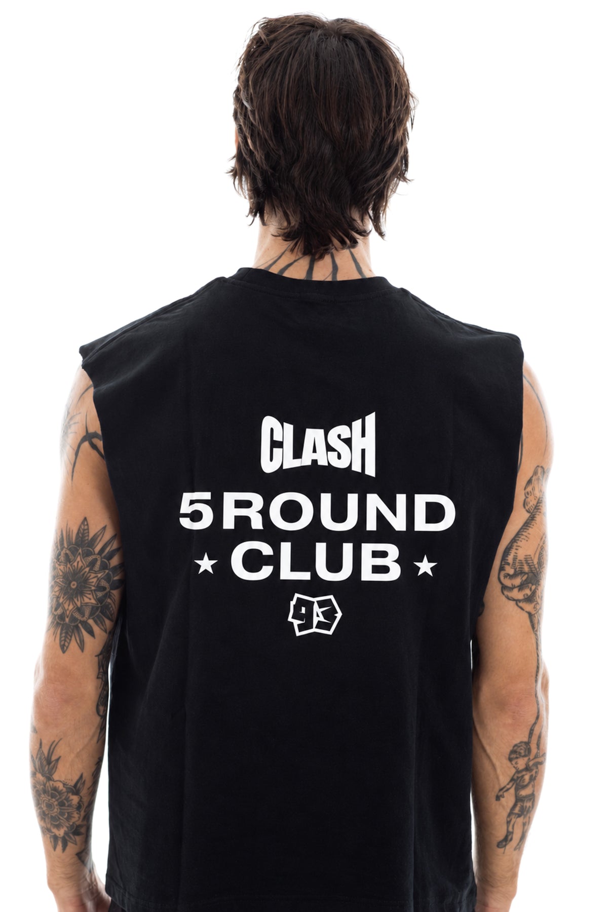 5 Round Club Raw Edge Tank