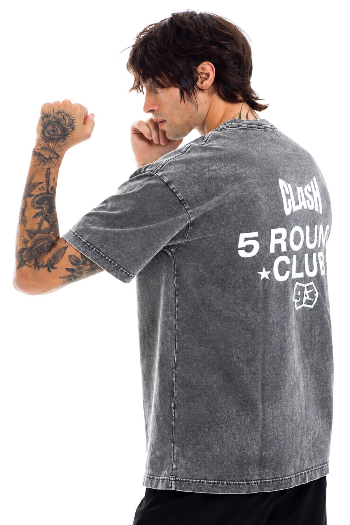 5 Round Club Oversized T-Shirt