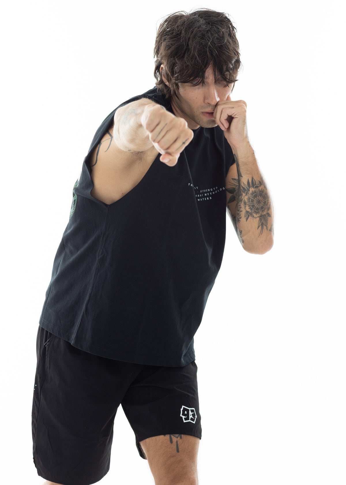 Naga 5 Round Club Raw Edge Tank