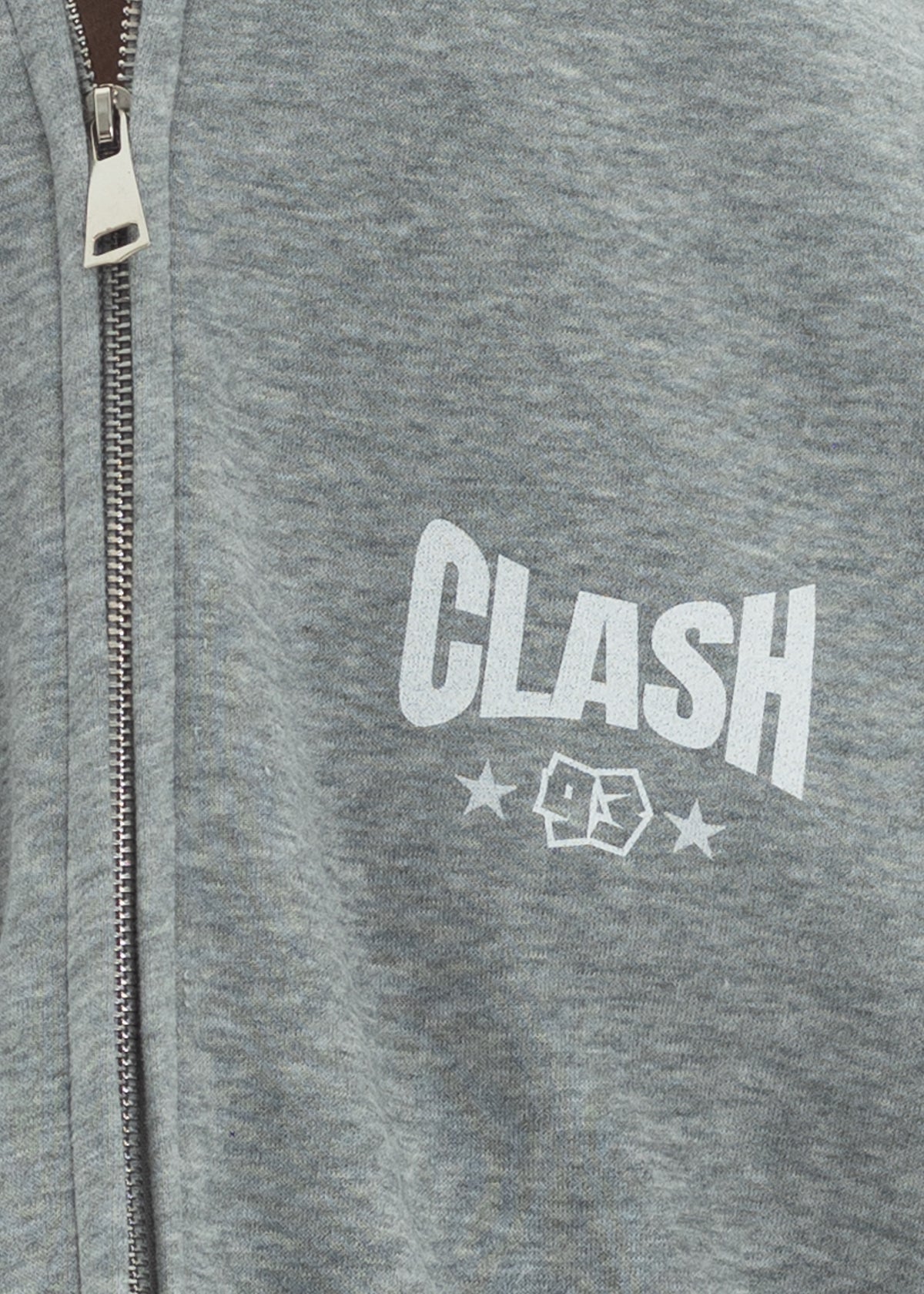 5 Round Club Zip Up Oversized Hoodie