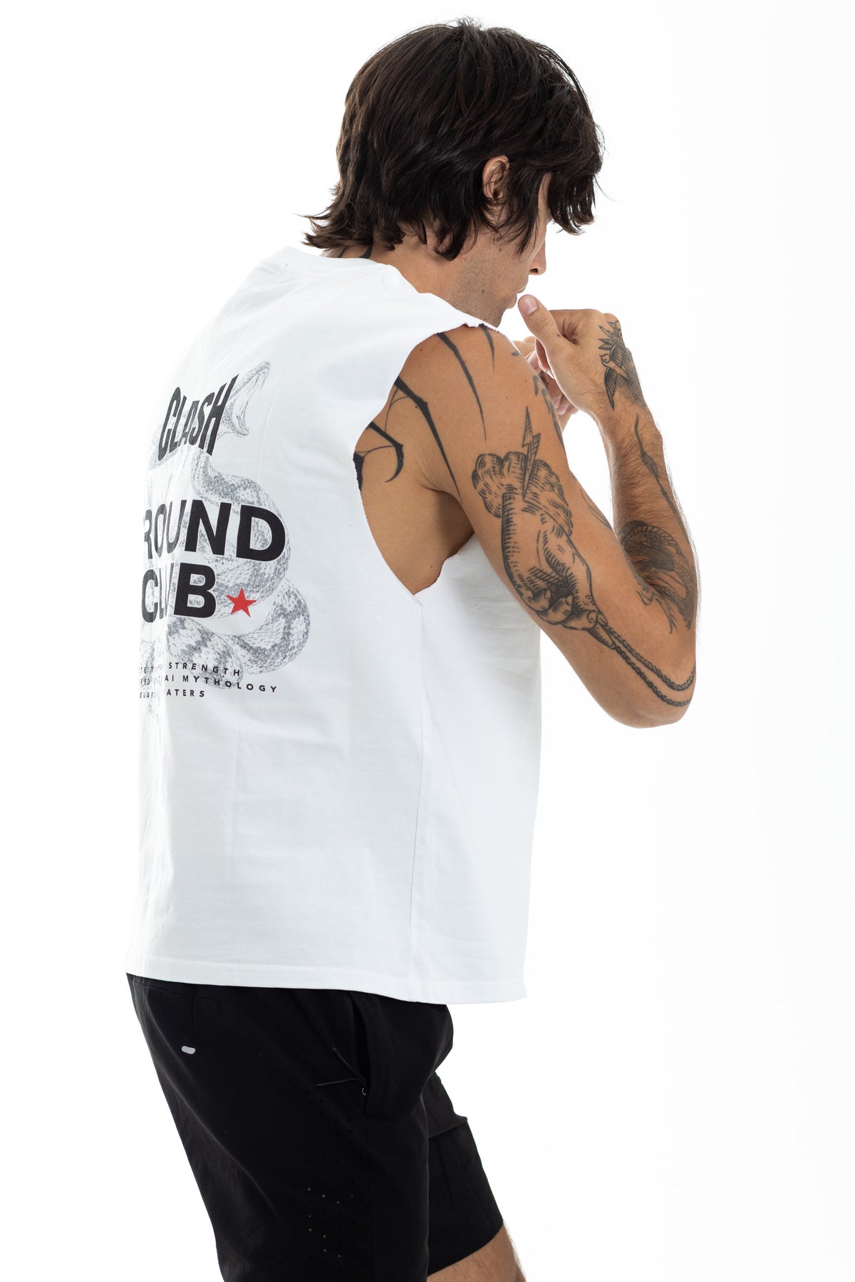 Naga 5 Round Club Raw Edge Tank