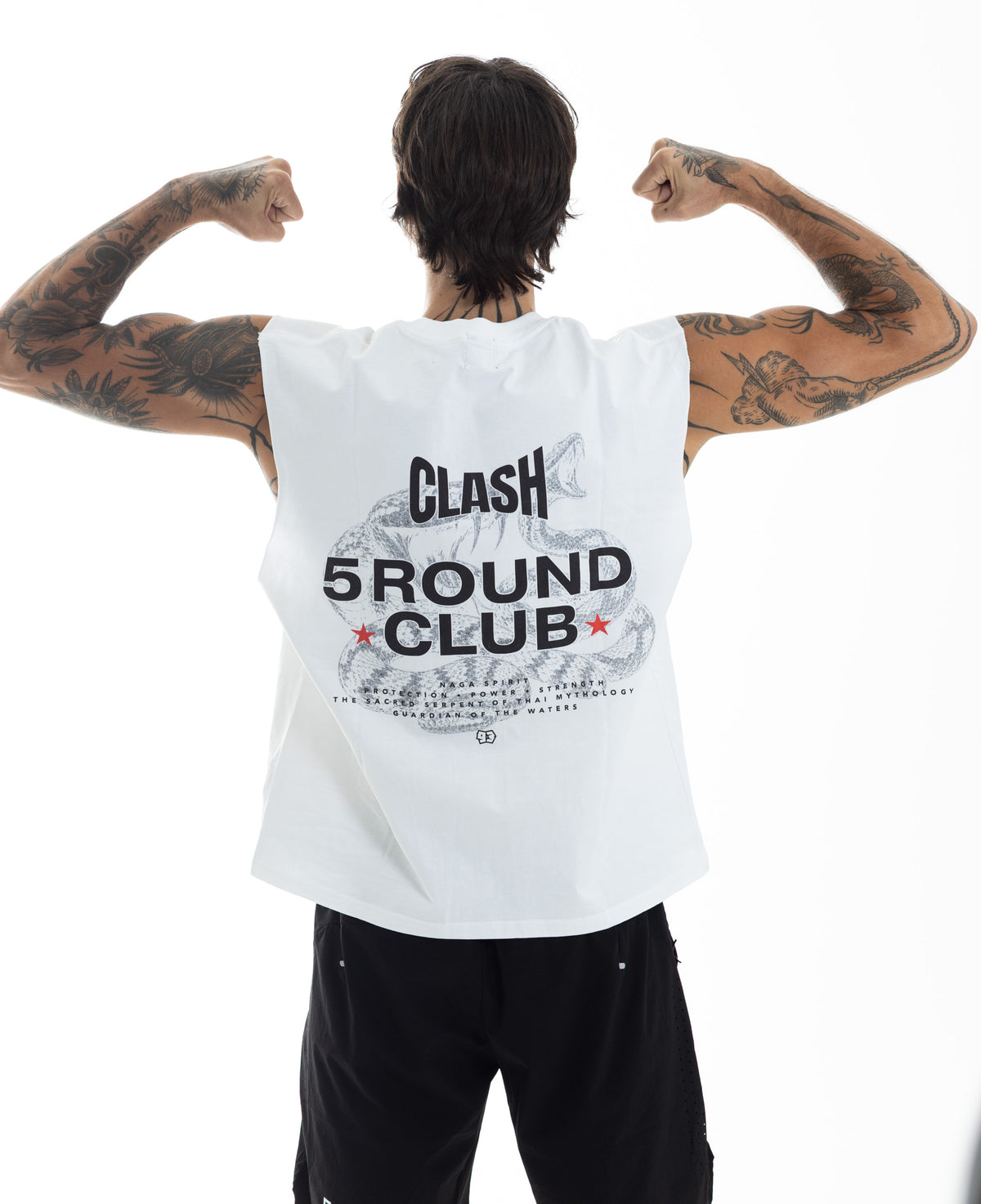 Naga 5 Round Club Raw Edge Tank