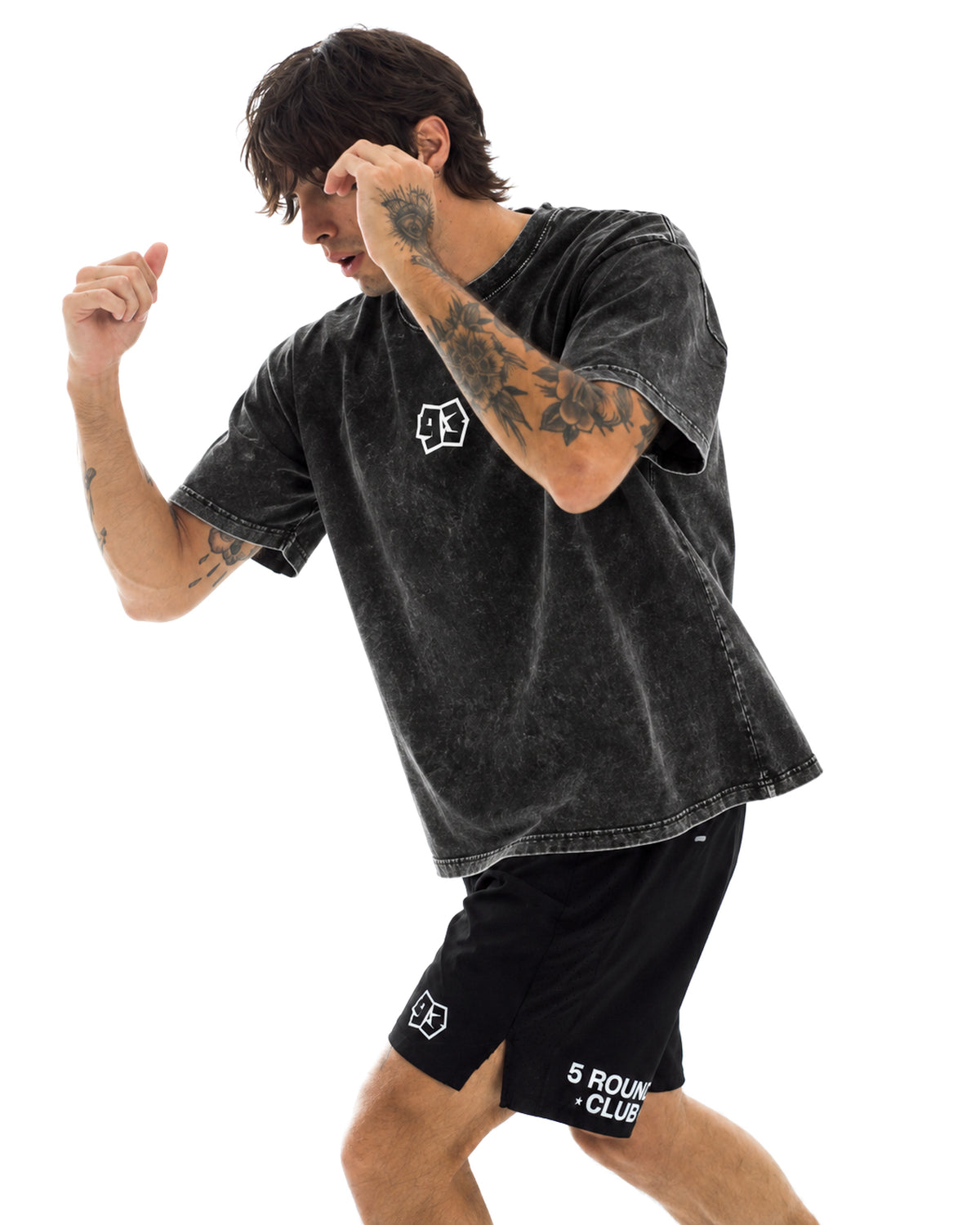 5 Round Club Oversized T-Shirt