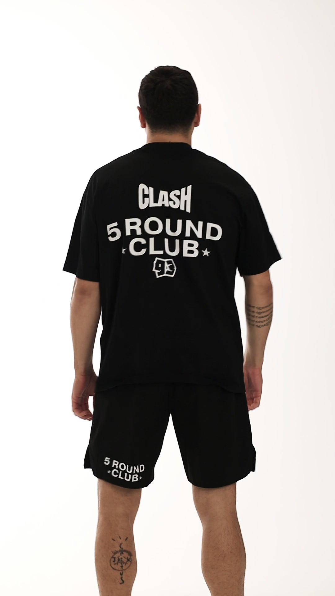 5 Round Club Oversized T-Shirt