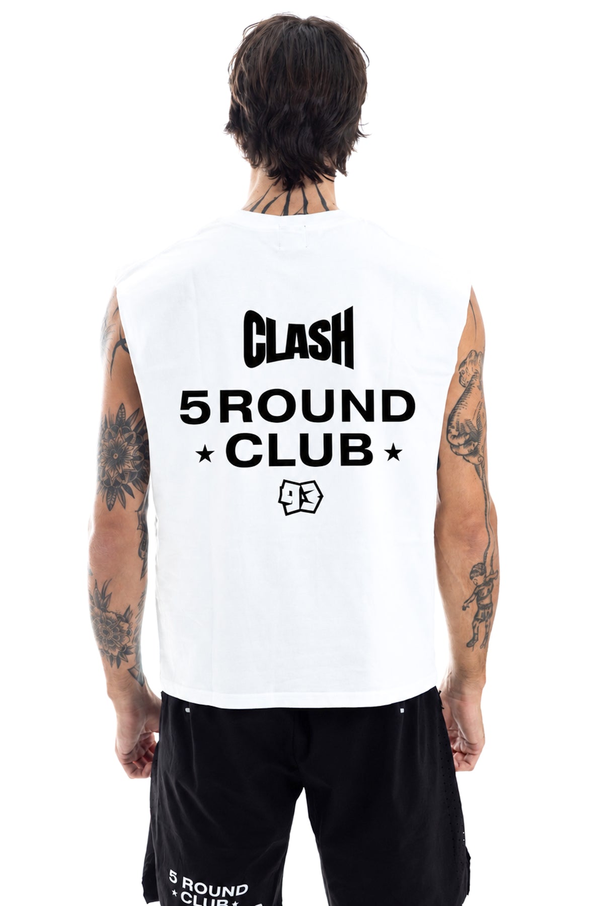 5 Round Club Raw Edge Tank