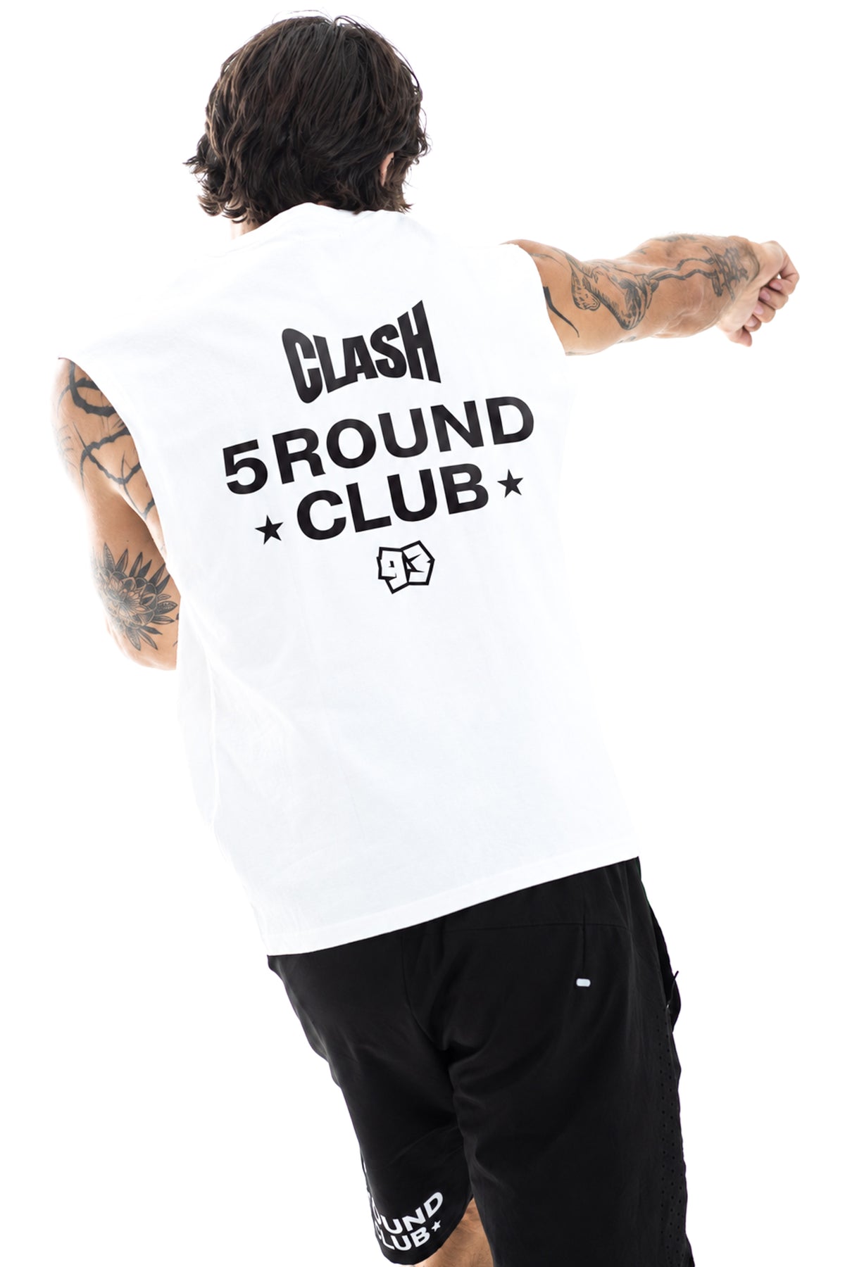 5 Round Club Raw Edge Tank