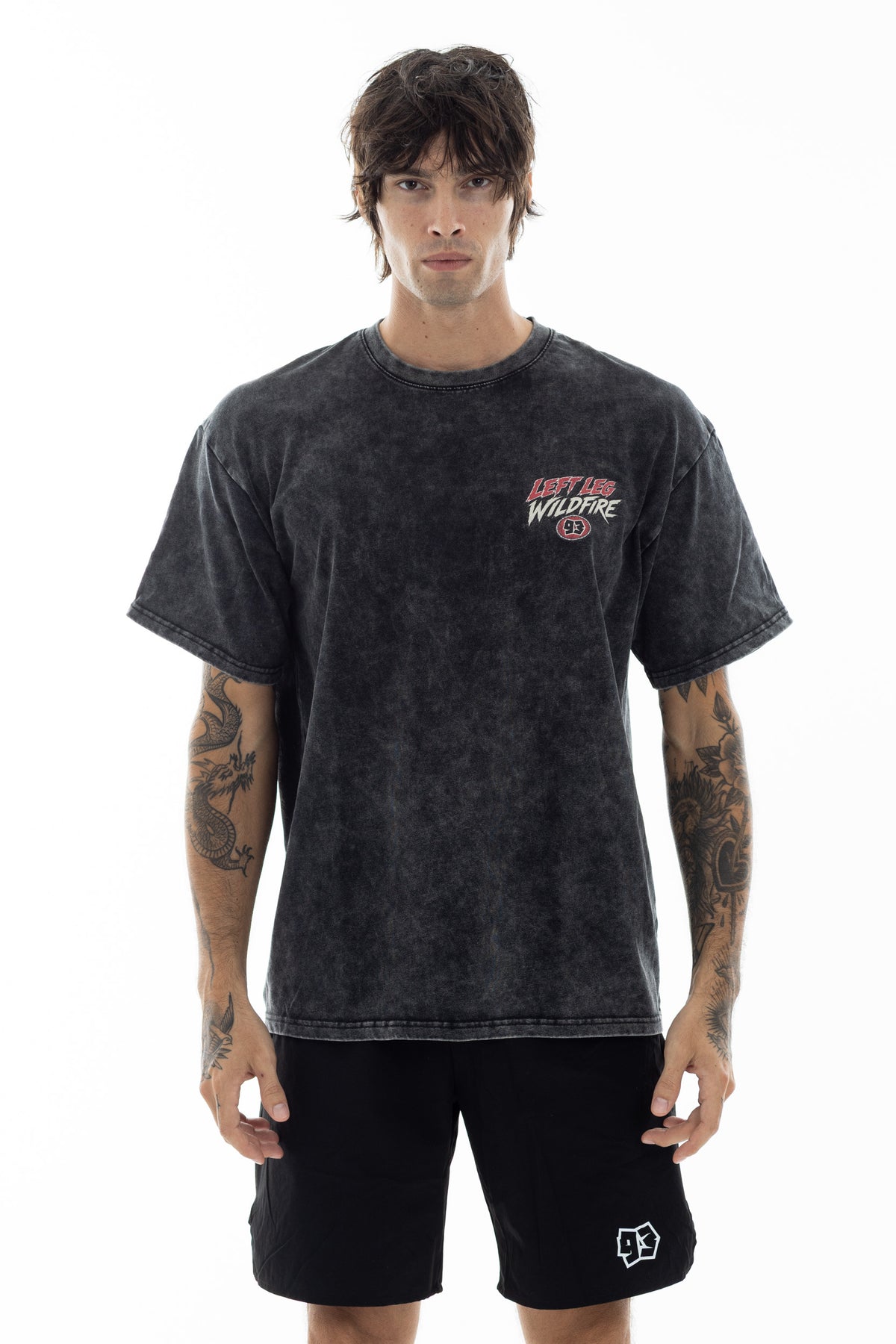 Left Leg Wildfire Oversized T-Shirt