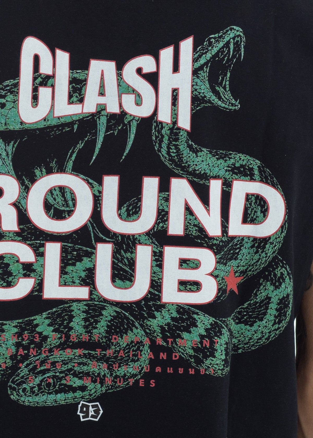 Naga 5 Round Club Raw Edge Tank