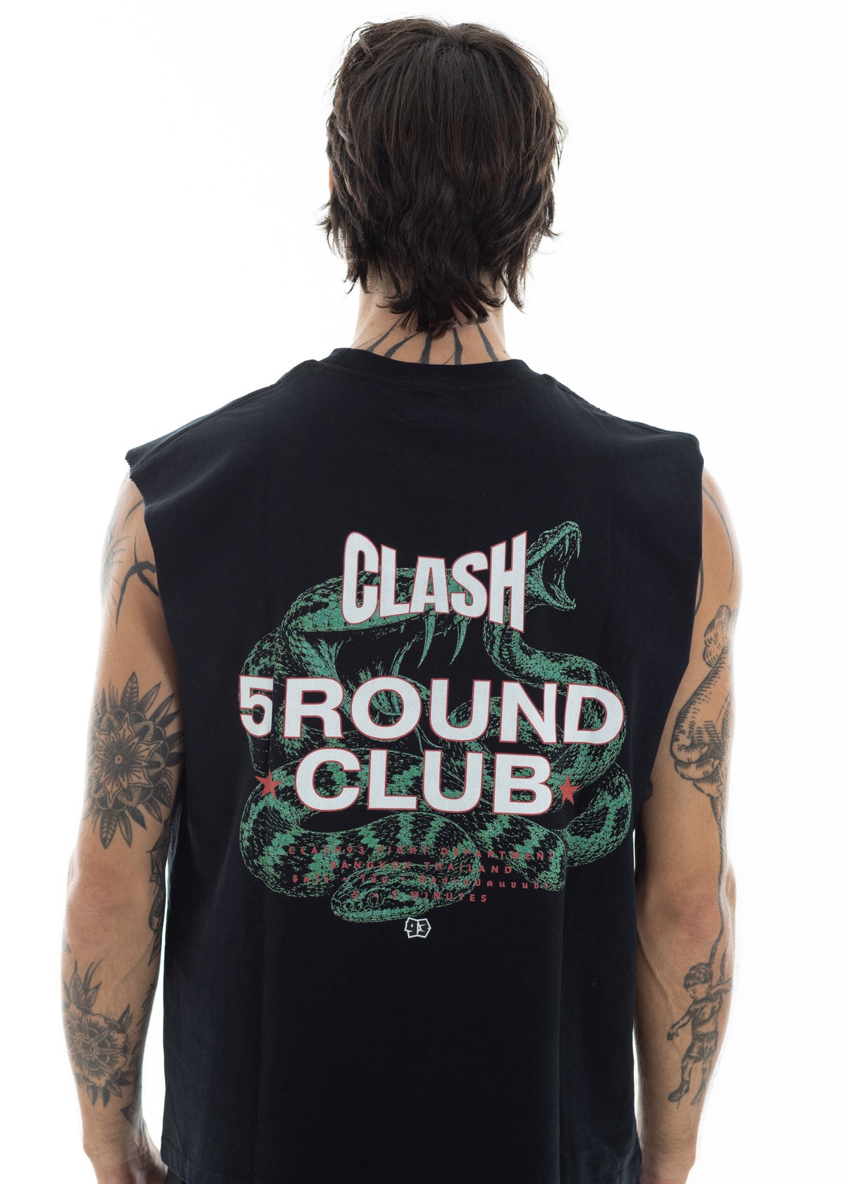 Naga 5 Round Club Raw Edge Tank