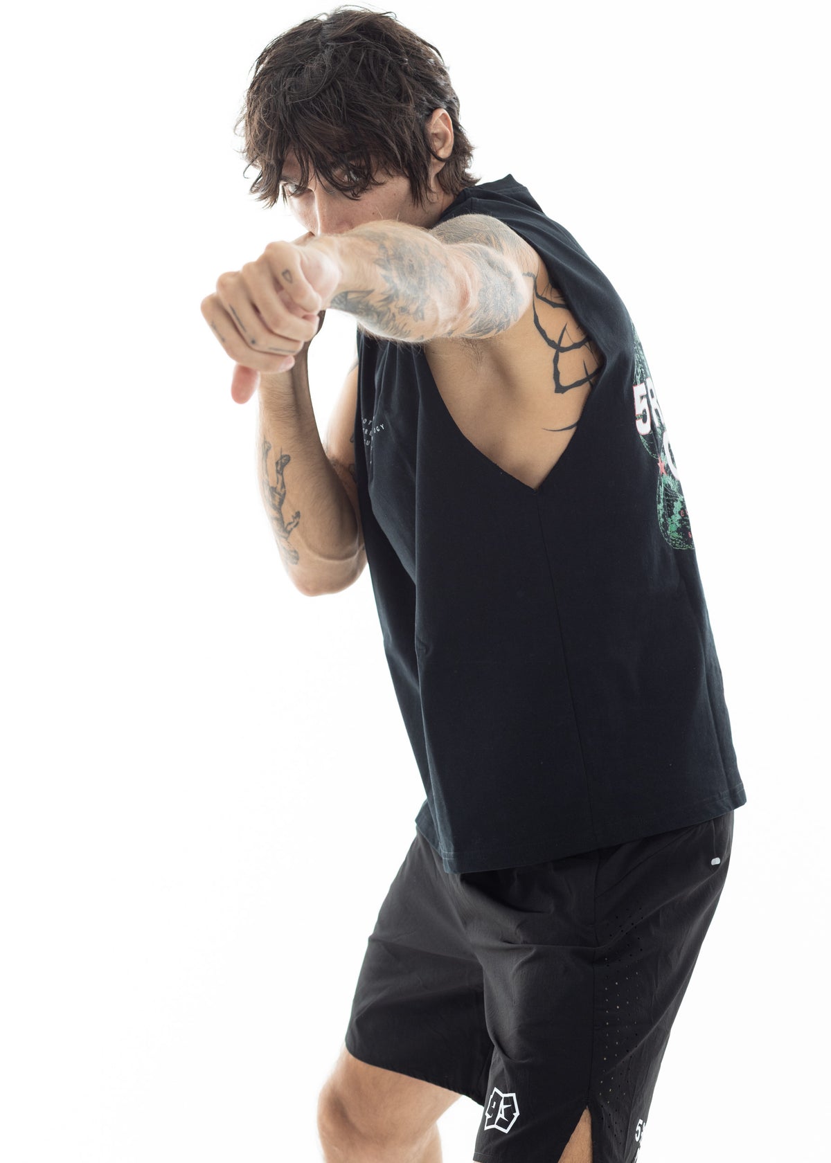 Naga 5 Round Club Raw Edge Tank