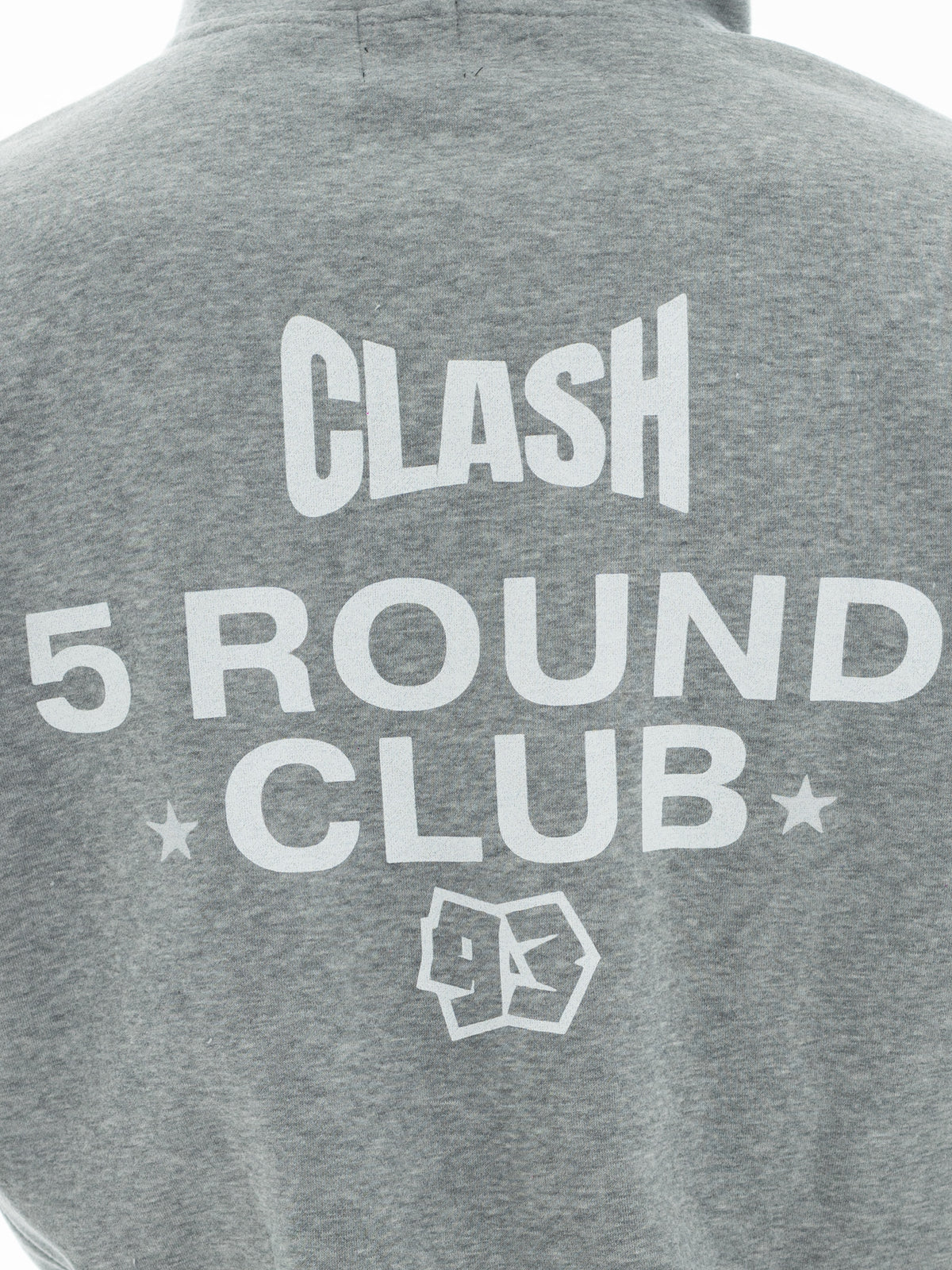 5 Round Club Zip Up Oversized Hoodie