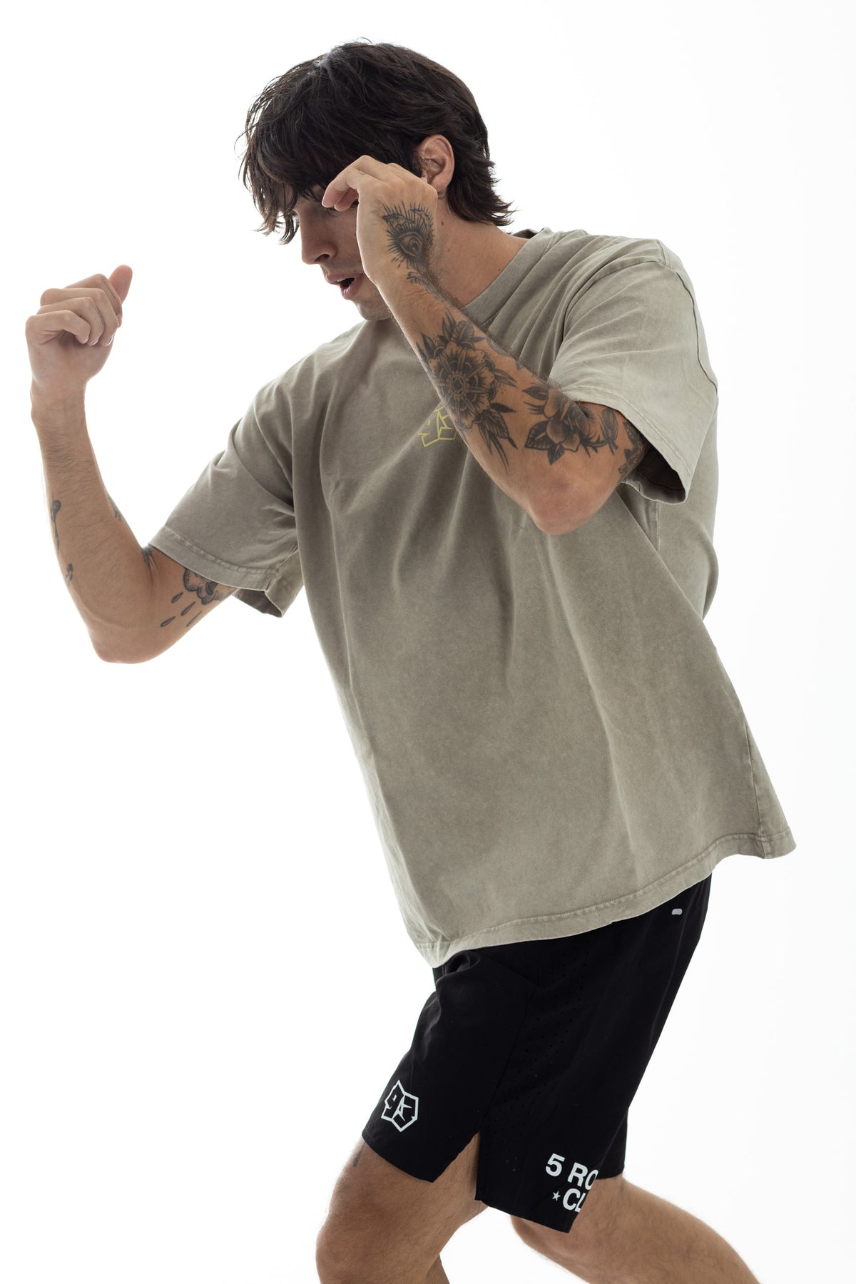 5 Round Club Oversized T-Shirt