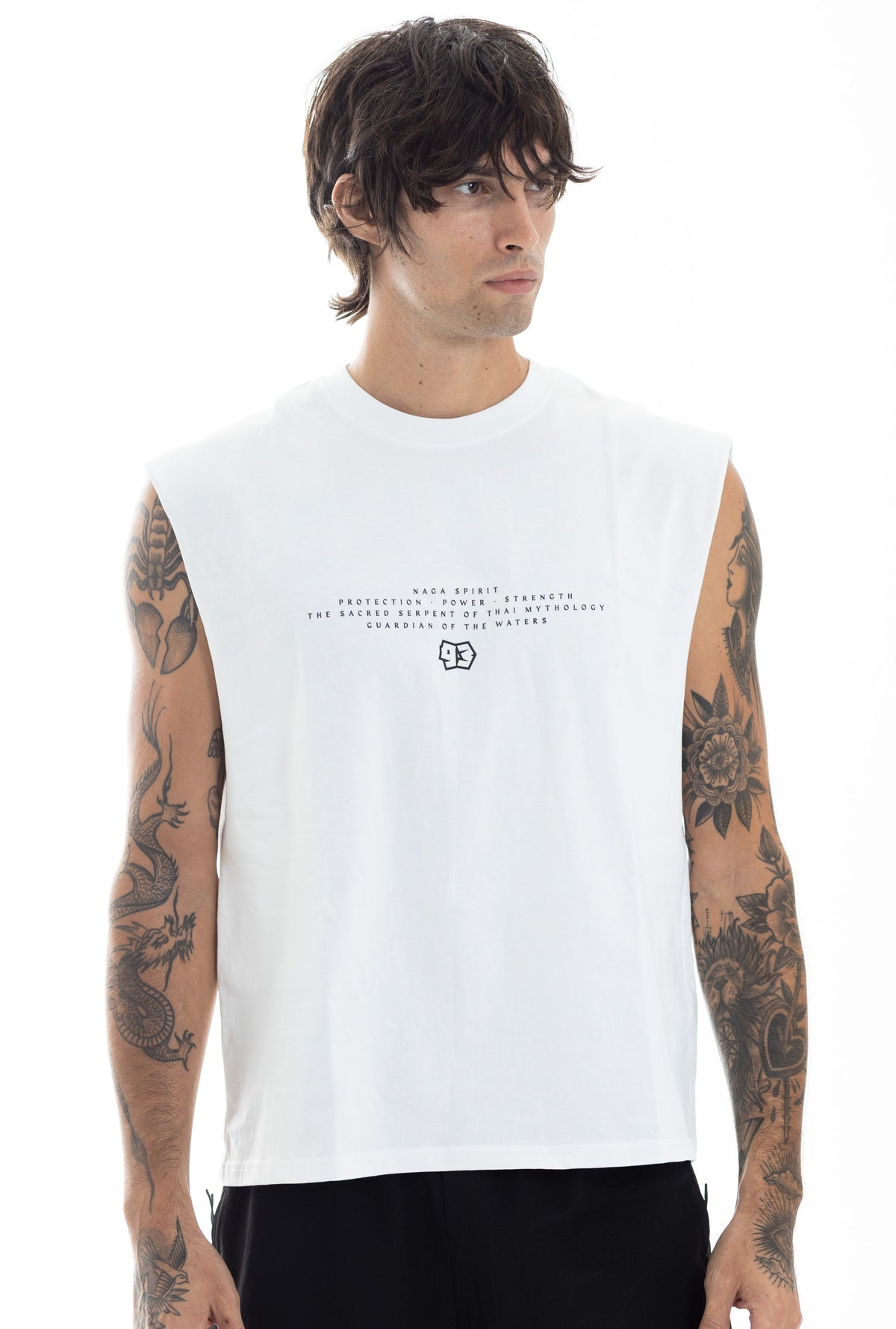 Naga 5 Round Club Raw Edge Tank