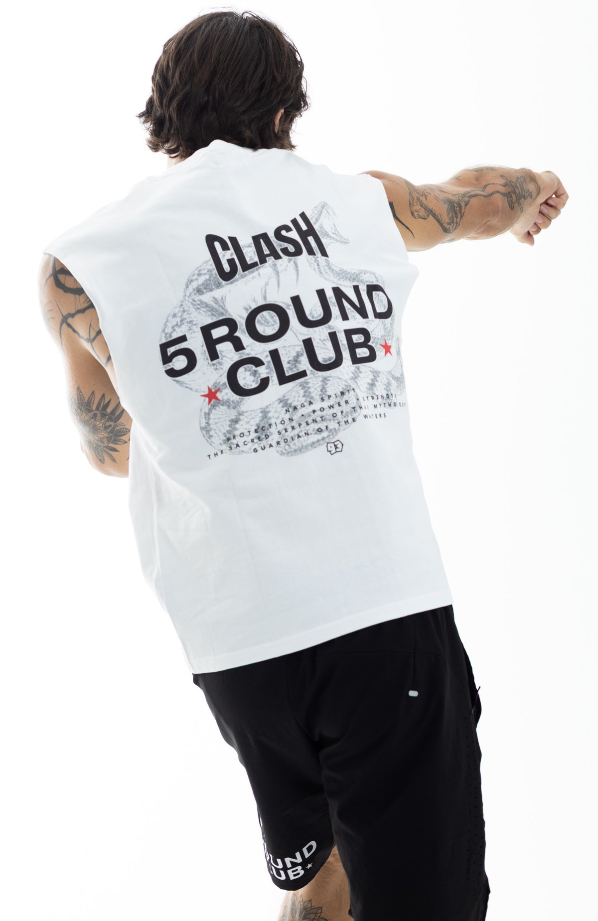 Naga 5 Round Club Raw Edge Tank