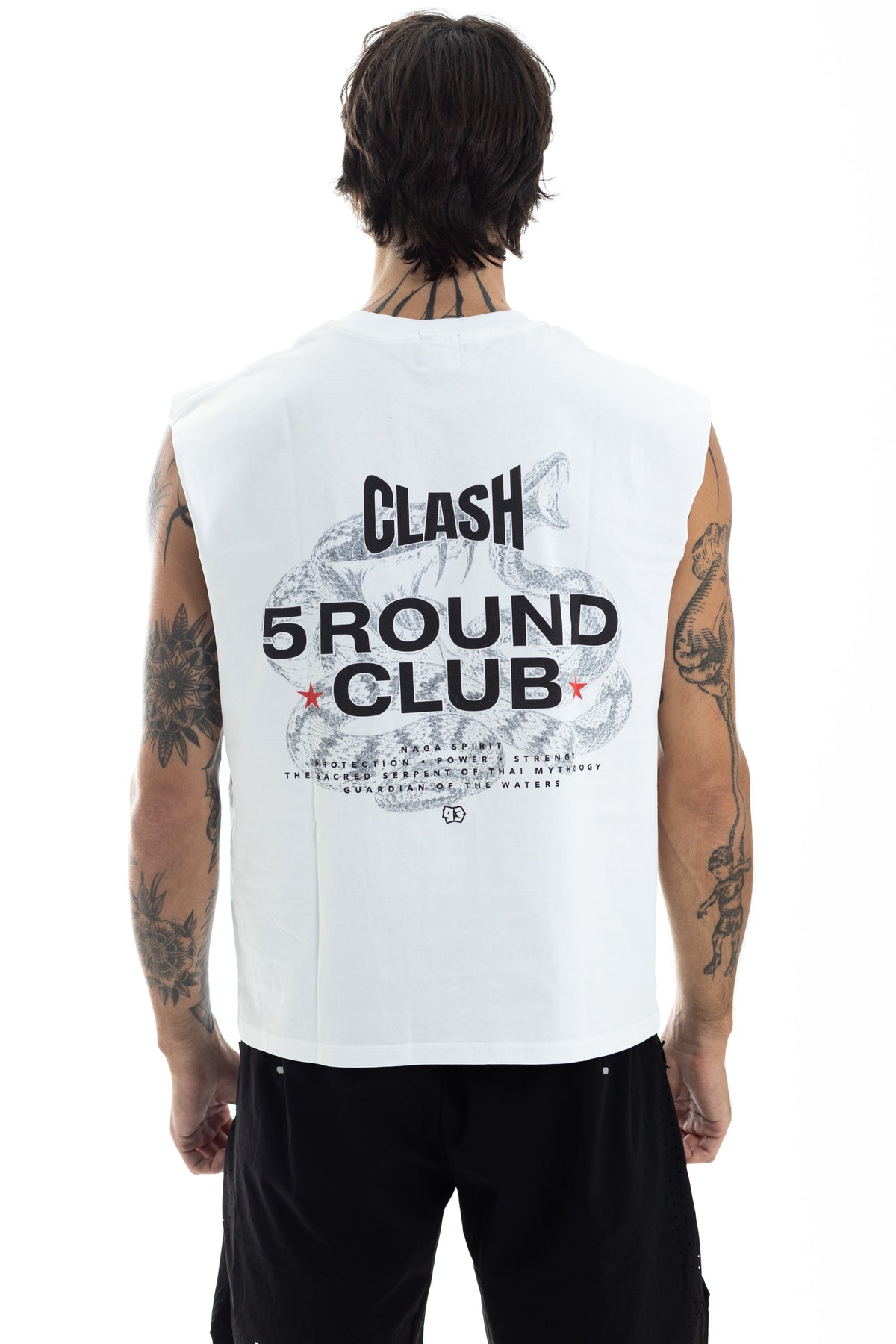 Naga 5 Round Club Raw Edge Tank