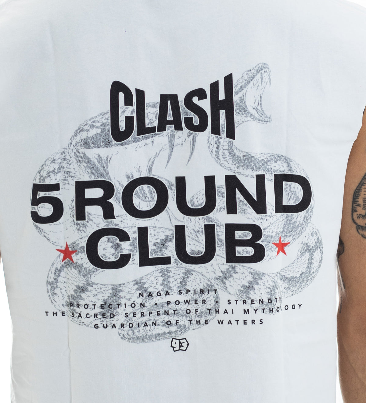 Naga 5 Round Club Raw Edge Tank