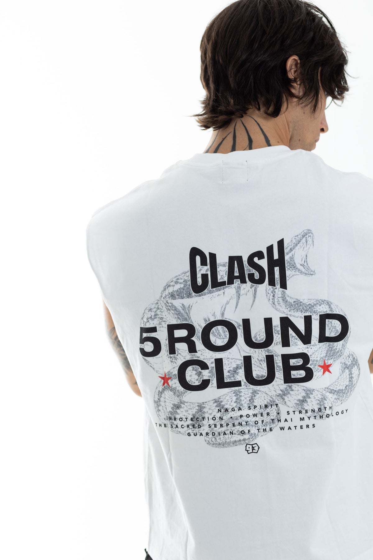 Naga 5 Round Club Raw Edge Tank