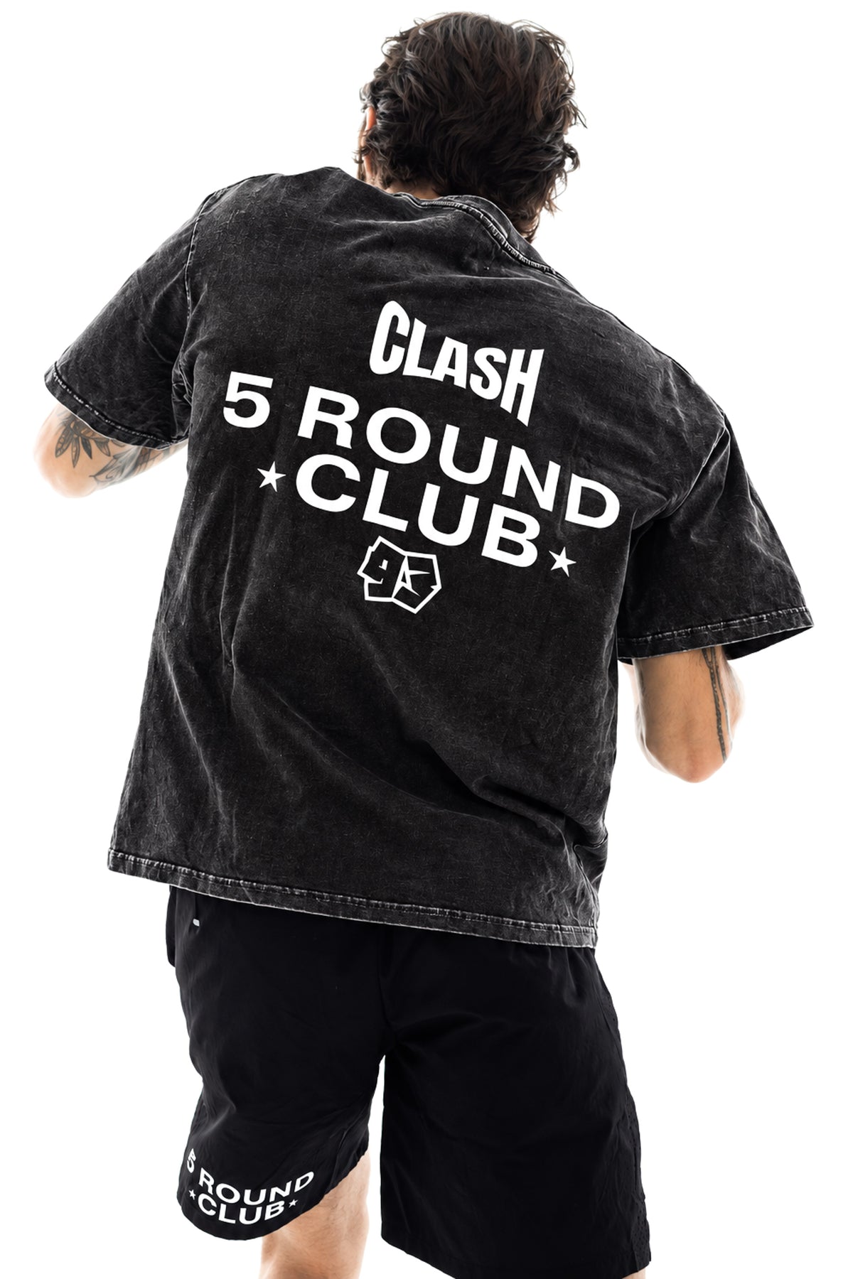 5 Round Club Oversized T-Shirt